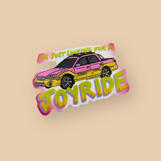 Joyride Sticker