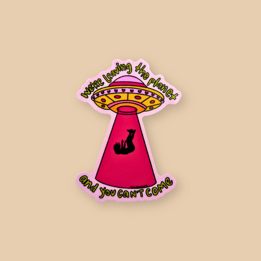 Super Graphic Ultra Modern Girl Sticker