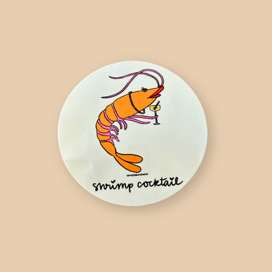 Shrimp Cocktail Sticker