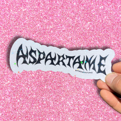 Aspartame Sticker
