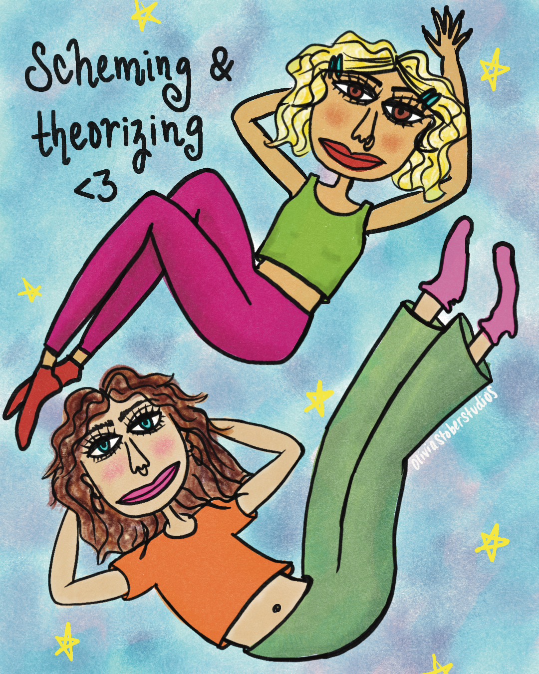 Custom Digital Portrait Illustration