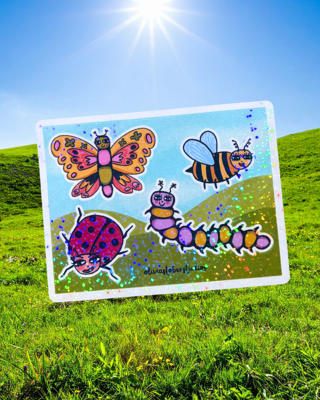 Bug Party Sticker Sheet