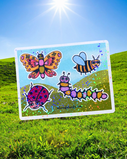 Bug Party Sticker Sheet