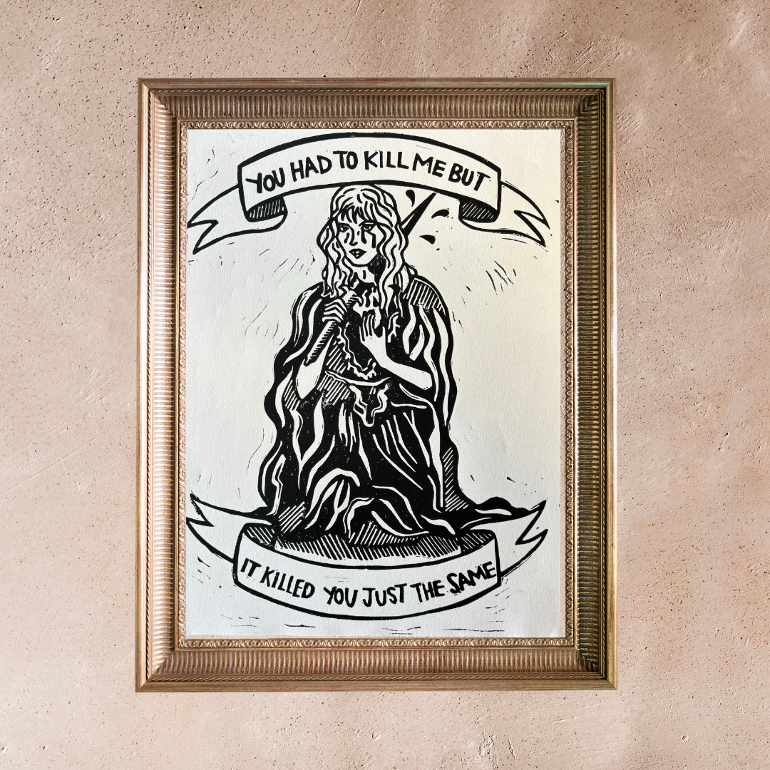 My Tears Ricochet Print