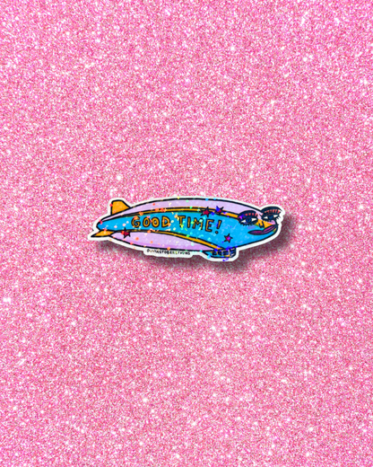 Good Time Blimp Sticker