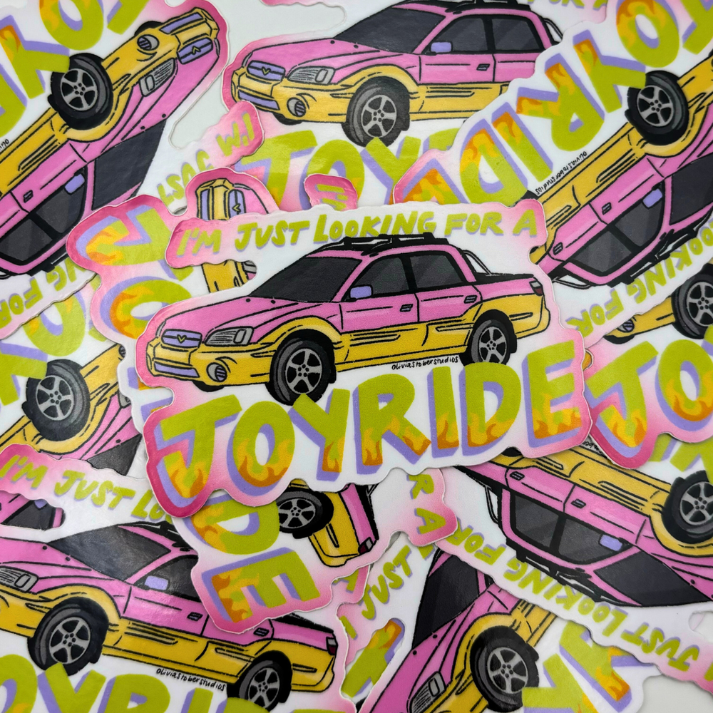 Joyride Sticker