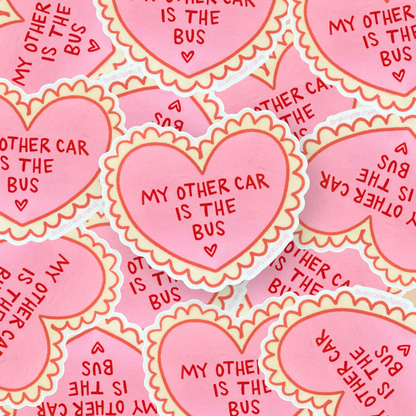My Other Car is the Bus Sticker