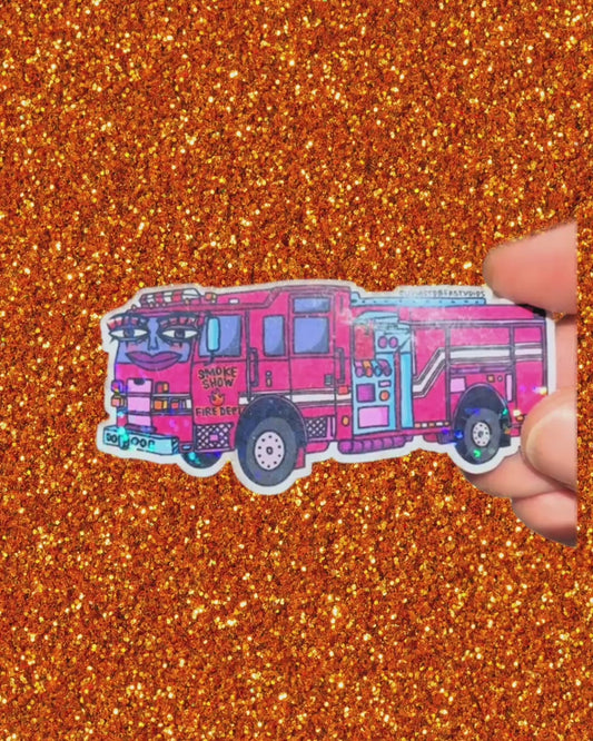 Smokeshow Fire Sticker