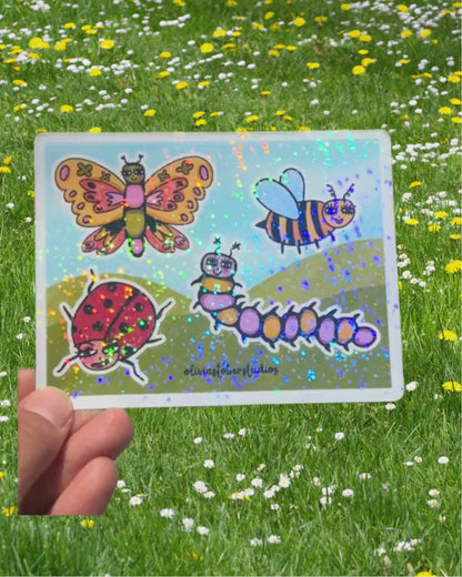 Bug Party Sticker Sheet