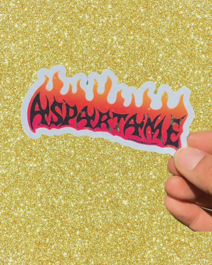 Aspartame 🔥FLAME VERSION🔥Sticker