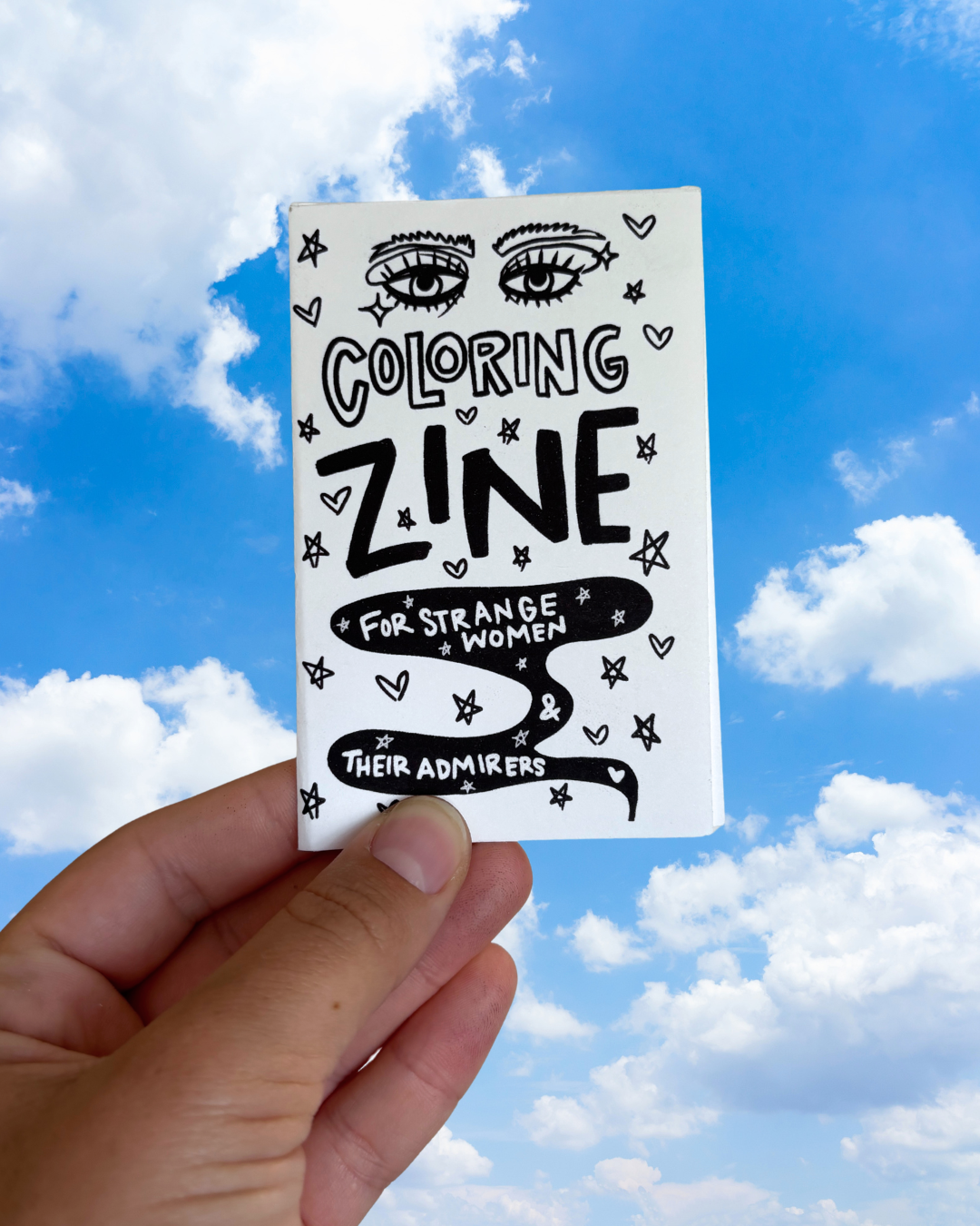 Pocket Coloring Zine for Strange Women